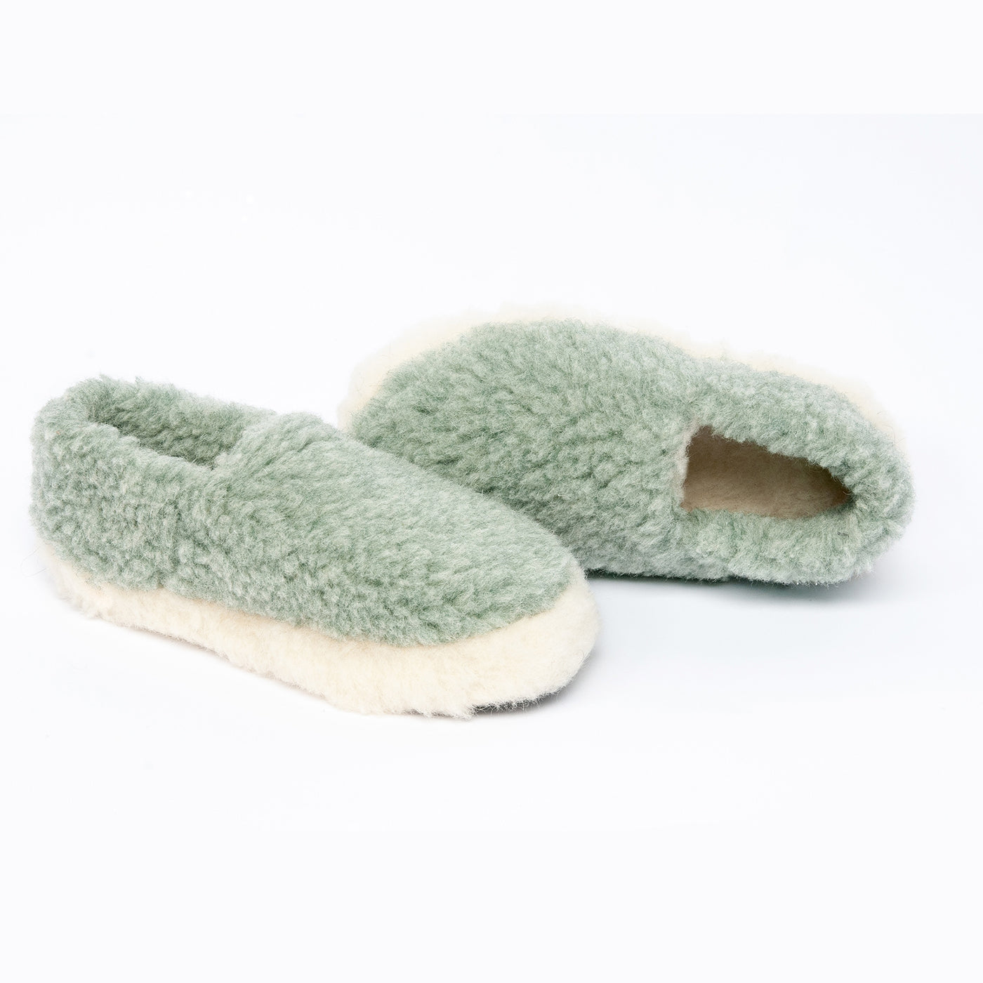 Warm sheep's wool slippers SIBERA