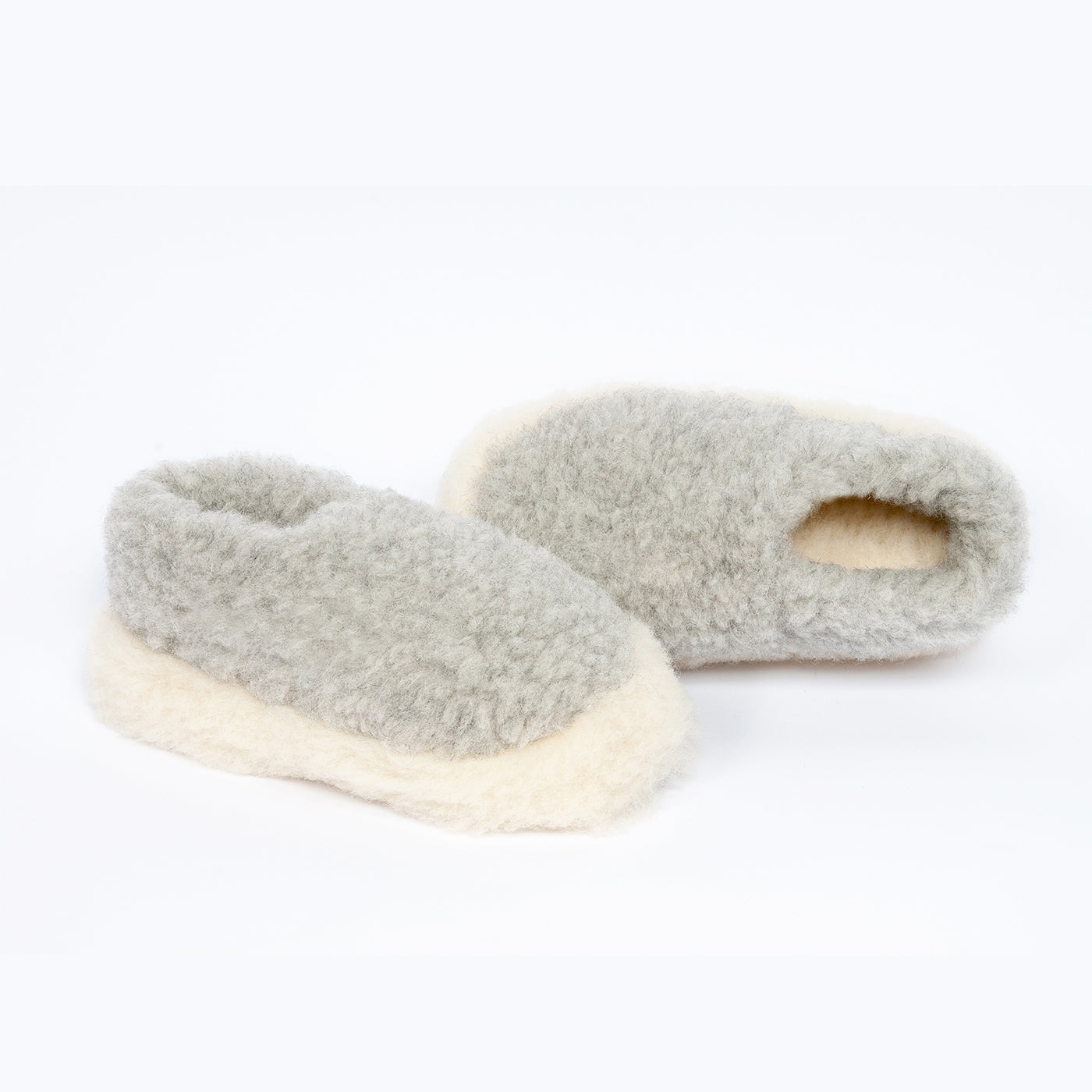 Warm sheep's wool slippers SIBERA